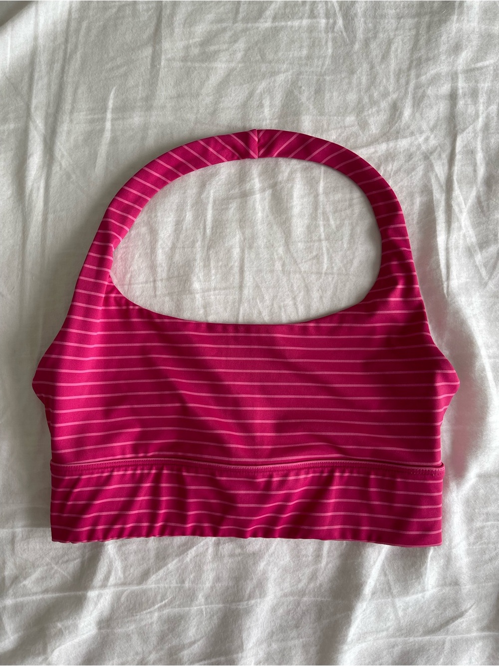 Vitality Pulse Striped Halter Bra Tank - Picture 3 of 5